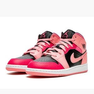 Jordan Kids Shoes - Pink and Black